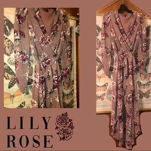 Lily Rose High Low Rose Dress 🌹